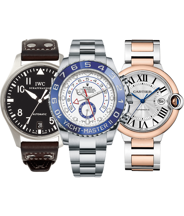 Relógios de luxo Rolex Sky-Dweller e Audemars Piguet Royal Oak